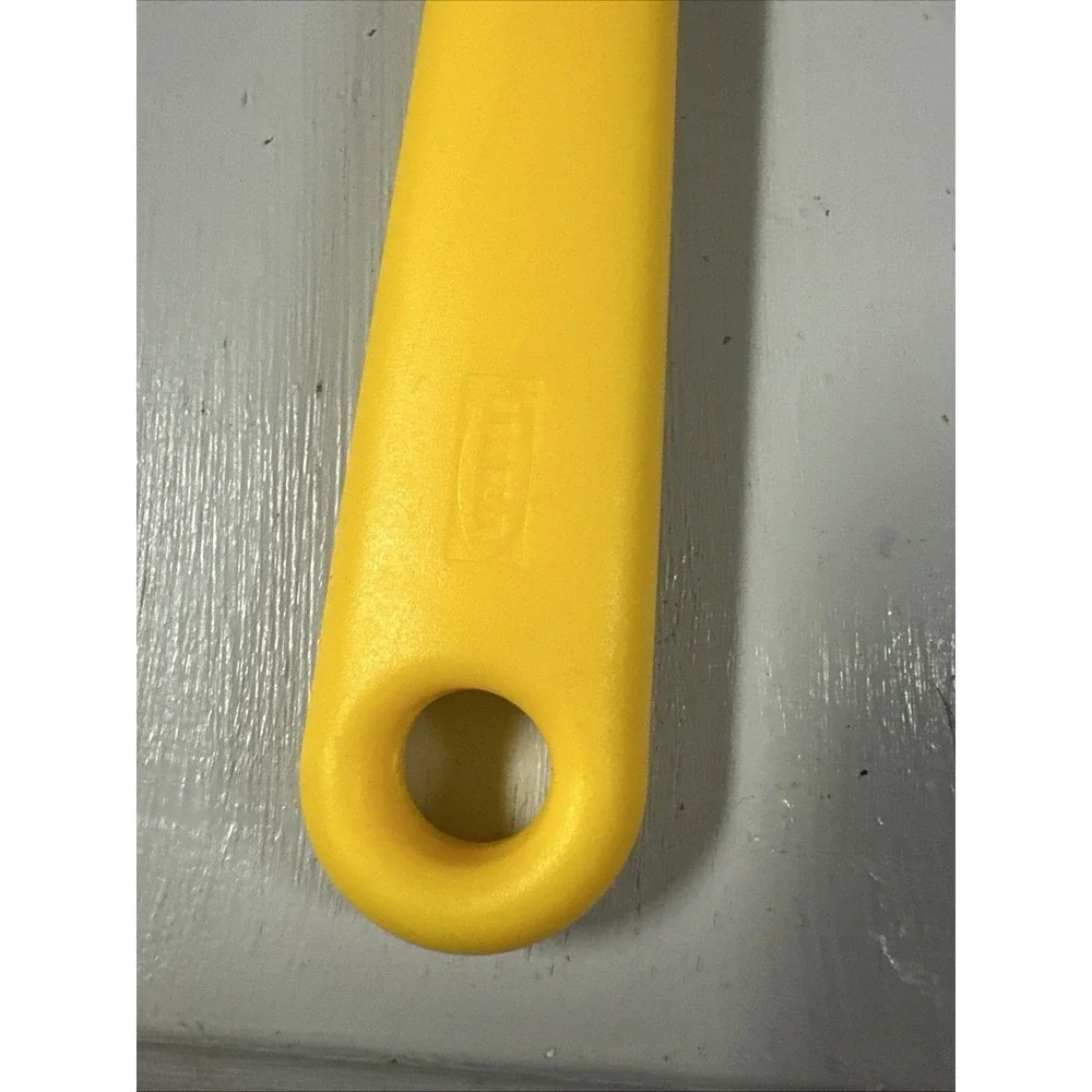 Vintage IKEA Yellow Handle Stainless Steel Cheese Slicer Plane Kitchen NEW